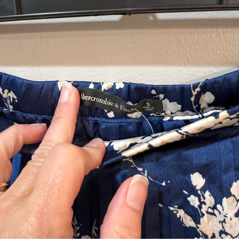 Abercrombie & Fitch Blue Floral Maxi Skirt - Picture 5 of 7